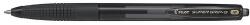 Pilot Pix cu bila Supergrip G Pilot 1.0 mm varf gros retractabil, negru PBPGG-8R-MB