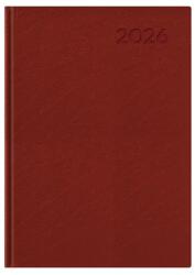 Kalendart Economic 2026 E011 B5 heti beosztású bordó határidőnapló (26E011E-002) - officedepot