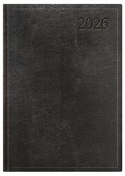 Kalendart Traditional 2026 T010 A4 heti beosztású fekete határidőnapló (26T010T-003) - officedepot