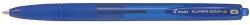 Pilot Pix cu bila Supergrip G Pilot 1.0 mm varf gros retractabil, albastru PBPGG-8R-ML