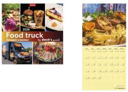 KALENDART 2026 T098 Food Truck falinaptár (26T9800-07A) - officedepot