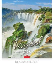 CSG 2026 Vízesések 30x34 cm falinaptár (FN U01) - officedepot