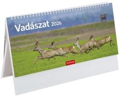 KALENDART 2026 T054 Vadászat álló papír asztali naptár (26T543P-00P) - officedepot