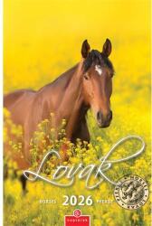 CSG 2026 Lovak 21x32 cm falinaptár (FN 088) - officedepot