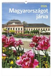 KALENDART 2026 T093 Magyarországot járva falinaptár (26T9300-04A) - officedepot