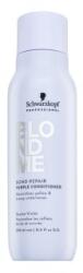 Schwarzkopf BlondMe Bond Repair Purple Conditioner balsam nuanțator pentru neutralizarea nuanțelor de galben 250 ml