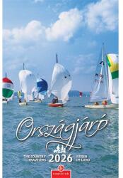 CSG 2026 Országjáró 21x32 cm falinaptár (FN U03) - officedepot