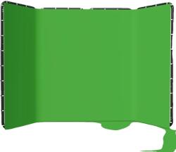  Fényképészeti háttér, muszlin anyag, sokoldalú kreatív beállításokhoz, nagy zöld