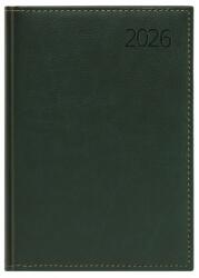 Kalendart Business 2026 B021 A5 napi beosztású zöld határidőnapló (26C021B-006) - officedepot