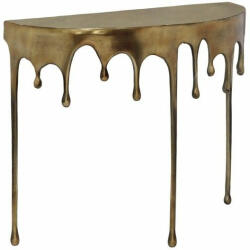 Richmond Richmond Drops Arany Cseppmintás Alumínium Konzolasztal