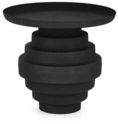 Bizzotto AMBA Geometrikus Dohányzóasztal Fekete Acél