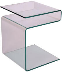 Signal Epi Modern Átlátszó Üveg Dohányzóasztal