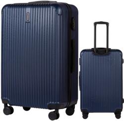 Csomagok, tartós ABS karosszéria, 360 fokos forgó kerekek, kék