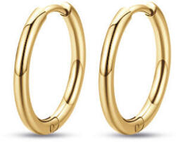 LUCA BARRA Aranyozott acél karika fülbevaló, 19 mm