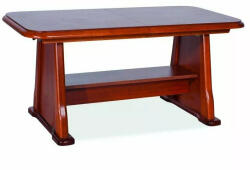 Signal Beata Állítható Magasságú Gesztenyebarna Bükkfa Dohányzóasztal