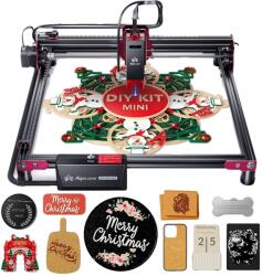  Lézergravírozó, nagy sebességű működés, fokozott biztonsági funkciók, barkácskészlet MINI 1, 10 W