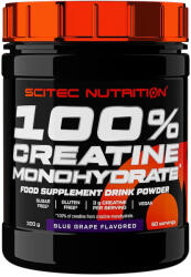 Scitec Nutrition 100% Creatine monohydrate kékszőlő - 300g - bio