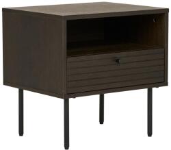 House Nordic Kiotó Fiókos Sötét Tölgyfa Kisasztal 50 cm