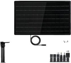  Napelem, MPPT töltésvezérlő, vízálló kivitel, D20-6-6