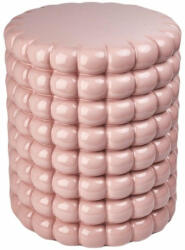 Richmond Richmond Biscuit Műgyanta Kisasztal Rózsaszín Buborékos