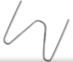 Extol hegesztőkapcsok, 150 db, külső sarok "M", ⌀0, 6 mm, távolság 15 mm 8862644 (8862644)