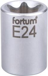 Fortum belső TORX dugókulcsfej, 1/2", E 24, H 38 mm 4700705 (4700705)