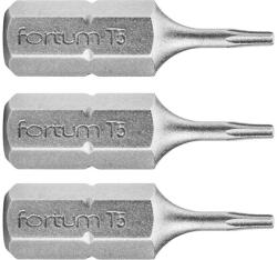 Fortum TORX hegyű, 3 darabos készlet, T 5 x 25 mm, S2 4741405 (4741405)