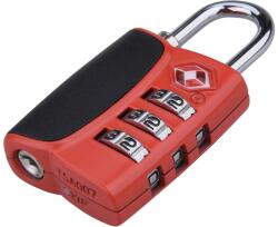 Extol TSA kombinációs zár háromjegyű kóddal, 61 x 32 x 14 mm vastag 8857301 (8857301)