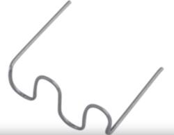 Extol hegesztőcsipeszek, 150 db, gyapjúból, ⌀0, 6 mm, távolság 15 mm 8862642 (8862642)