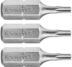 Fortum TORX hegyű, 3 darabos készlet, T 8 x 25 mm, S2 4741408 (4741408)