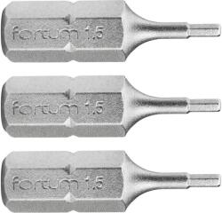 Fortum imbuszfej készlet (3 db), Ma 1, 5 x 25 mm, S2 4741501 (4741501)
