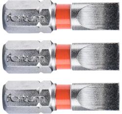 Fortum lapos hegyű készlet, 3 db, 6 x 25 mm, S2 4741106 (4741106)