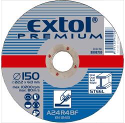 Extol kotouč brusný na ocel, průměr 150 x 6, 0 x 22, 2 mm 8808705 (8808705)