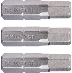 Fortum imbuszfej készlet (3 db), Ma 5, 5 x 25 mm, S2 4741507 (4741507)