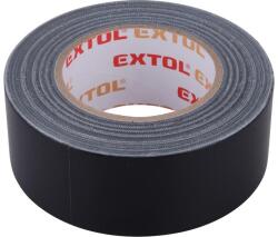 Extol páska lepicí textilní/univerzální, 50 mm x 50 m tl. 0, 18 mm, černá 8856313 (8856313)