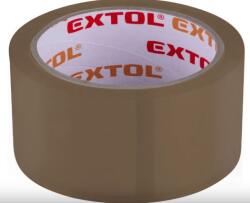 Extol hangtalan ragasztószalag, barna/Havanna, 48 mm x 66 m, vastagság 0, 050 mm, PP/akril ragasztó 8856325 (8856325)