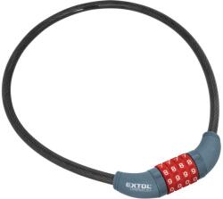 Extol kerékpárzár-kábel, kódzáras, 10 x 650 mm 8857822 (8857822)