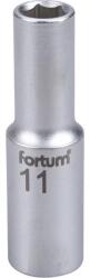 Fortum dugókulcs, hosszított 1/2", 11 mm, H 77 mm, 61CrV5 4700511 (4700511)