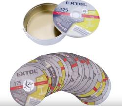 Extol fémvágó tárcsa 20 db, átmérő 125 x 1, 0 x 22, 2 mm 106903 (106903)