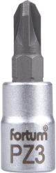 Fortum aljzat 1/4" pozidriv tip, PZ 3, L 37 mm 4701823 (4701823)