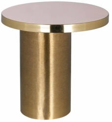 Richmond Richmond Giulia Luxus Kisasztal Rózsaszín-Arany Fém