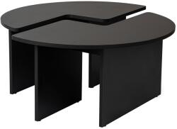 ASIR GROUP Dohányzóasztal Moira - Fekete