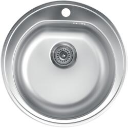 Metalac Chiuveta rotunda 510E Inox Venera510 mm, sifon 90 mm, inox (123677) - pcone Chiuveta