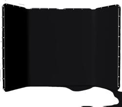  Fényképészeti háttér, muszlin anyag, sokoldalú kreatív beállításokhoz, nagy fekete