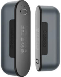 Ocoopa UT2s Powerbank, Kézmelegítő, USB-C, 2x5000 mAh, 10 W, Szürke