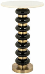 Richmond Richmond Barbara Luxus Kisasztal Márvány Fekete-Arany