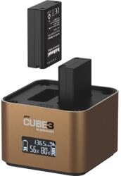 hähnel ProCUBE 3, Incarcator dublu Olympus BLX-1, BLS-5 si BLH-1 Incarcator baterii