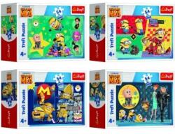 Trefl Trefl: Minyonok 54 darabos mini puzzle - többféle