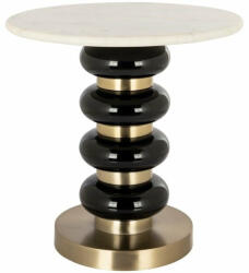 Richmond Richmond Boann Márvány Dohányzóasztal Fekete-Arany