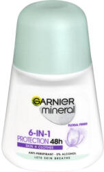 Garnier Mineral Deo Roll 6In1 Protection 48H Floral Fresh 50 ml